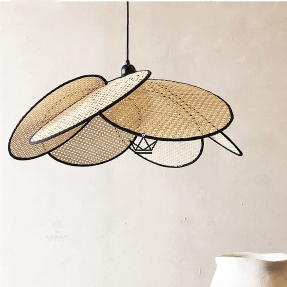 Chandelier suspension Lighting - Screen Rattan — view 10