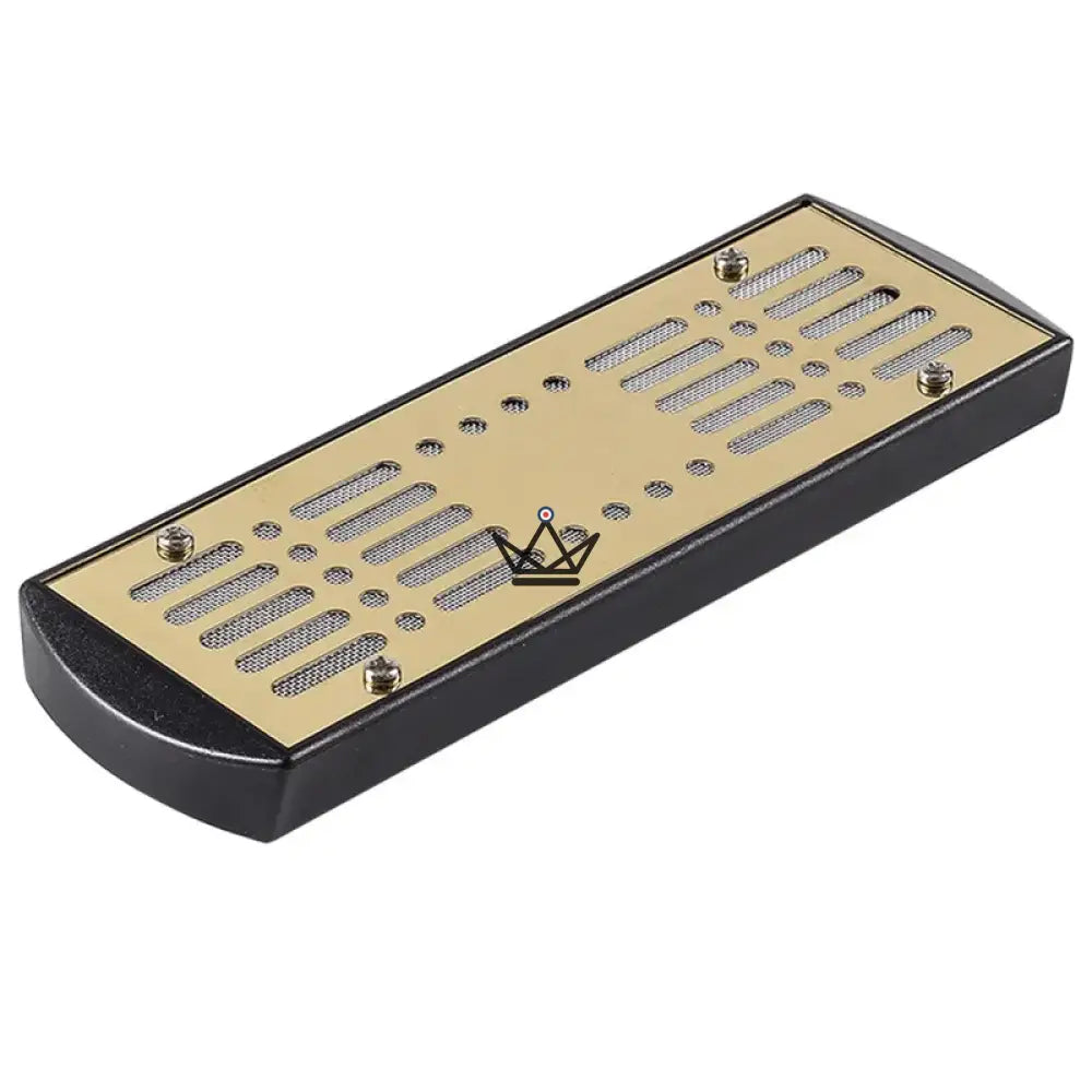 POLARIS CELL Cigar Humidifier — Polished Metal, Oasis Foam | Silver or Gold — view 3