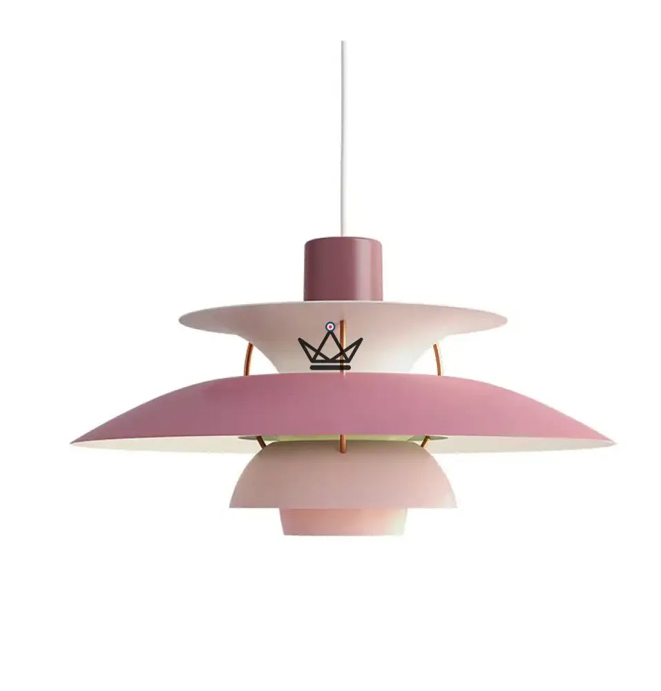 Chandelier pendant Lighting - Nordisk Lys — Pink Gradient / 30cm