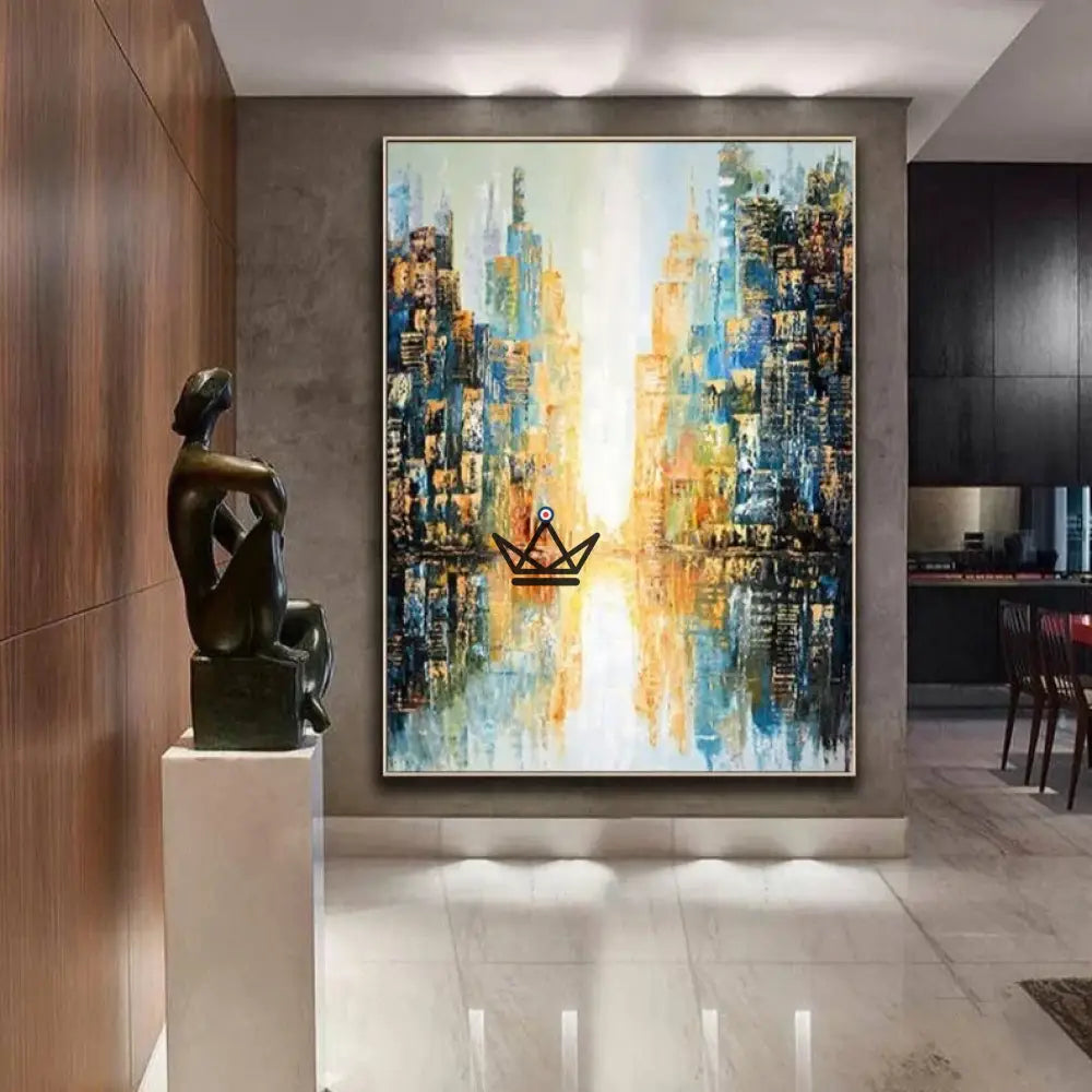 XXL-Ölgemälde auf Leinwand - Modernes Design – Ansicht 2