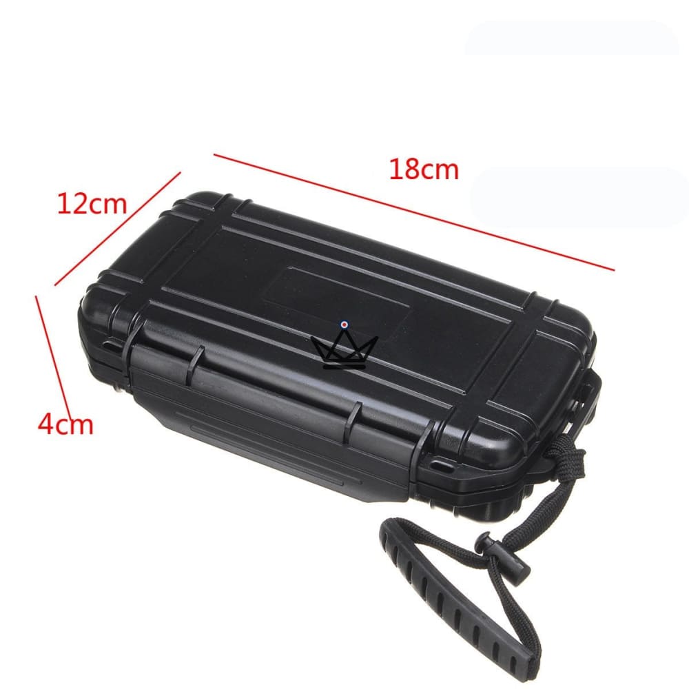 KEVO Reisehumidor 5 – Stossfestes ABS, IP68 wasserdicht, 1 Tonne Widerstand, 5 Zigarren – Ansicht 4