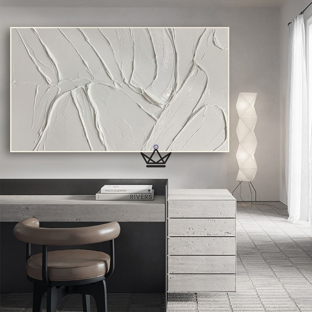 XXL oil painting on canvas - Minimalist Radiance — view 6