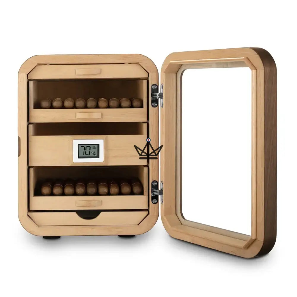 Zigarrenhumidor EAMES Edition — 110 Zigarren, Zeder, Hygrometer | Klassisch & Visionär – Ansicht 17