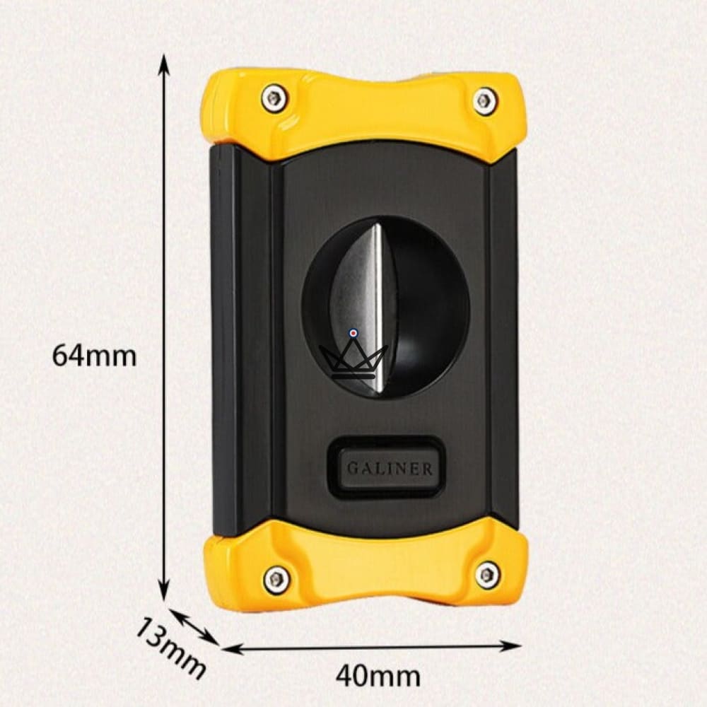Luxuriant Cigar Cutter — V-Cut & Integrated Punch, Premium Alloy, 3 Colors | Cigar Gift Box Included — view 7