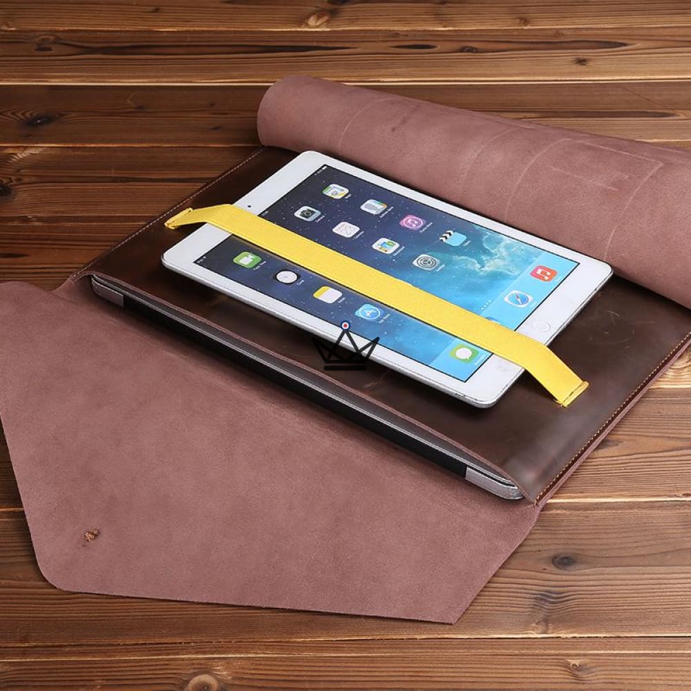 Ledertasche für MacBook - TOCKY – Ansicht 3