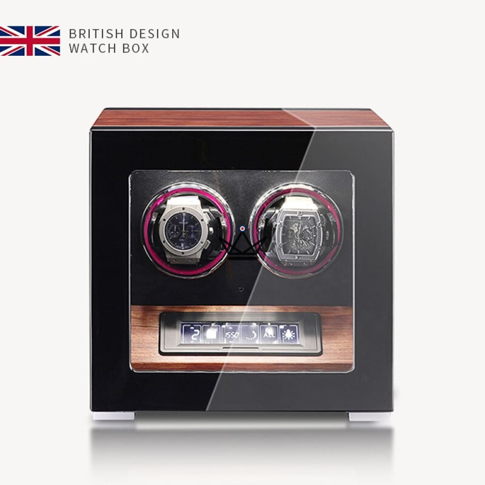 ATMOS Automatic Watch Winder — Fingerprint, Lacquer, 2 to 12 Watches — view 4