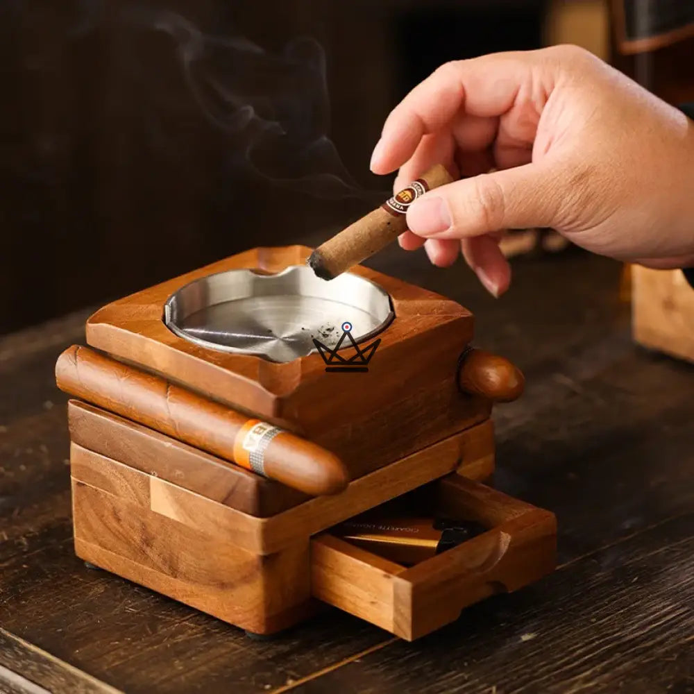 Cigar Ashtray Set - Authentica Madera — vista 2