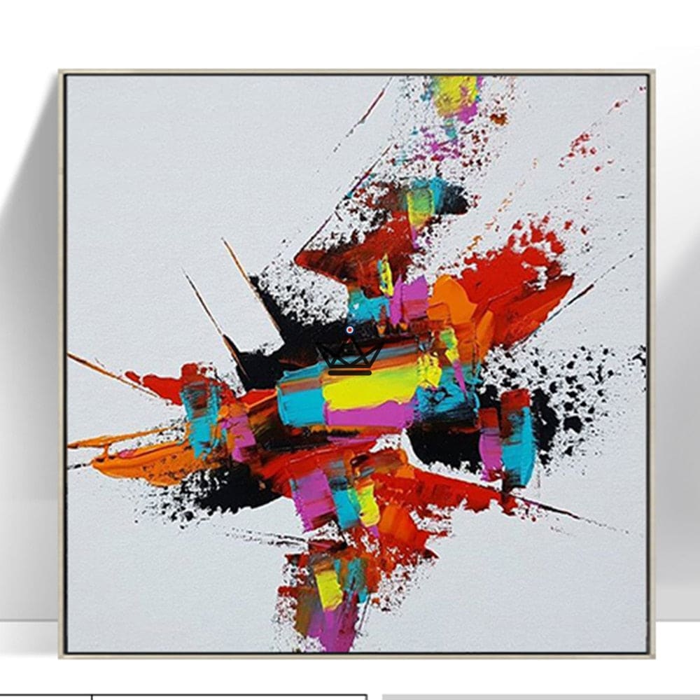 Ölgemälde auf XXL-Leinwand - Chromatic Fusion – Ansicht 9