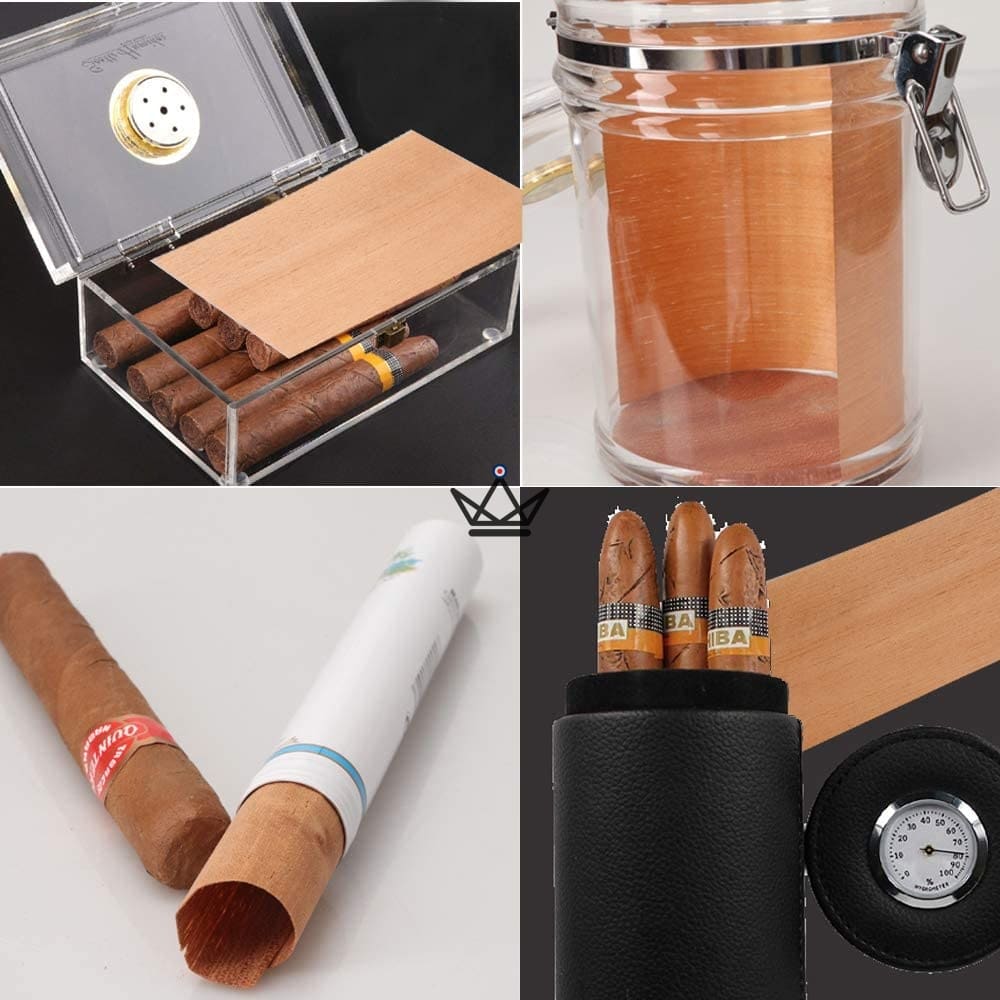 Cedar Wraps Cigar XXL— 100% Spanish Cedar Grade A, 15.5 × 7 cm | Pack 10 — view 6