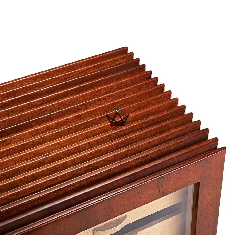 Ariston Edition Cigar Humidor — cedar, multi-drawer, gold hinges, 55 or 115 cigars — view 5