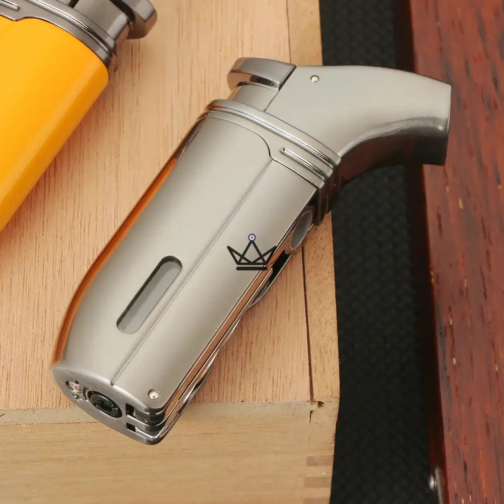 NEEDLE Torch Lighter - Torches, 7mm Punch + Cigar Needle | Silver or Yellow — view 7