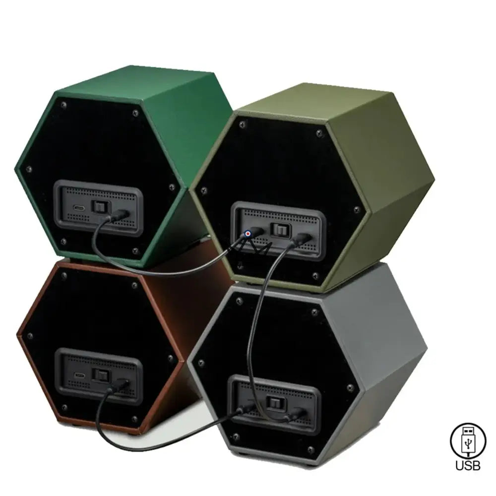 JEBELY HEXAGON Automatic Watch Winder — Interconnectable, 6 Colors, 1 Plug — view 8
