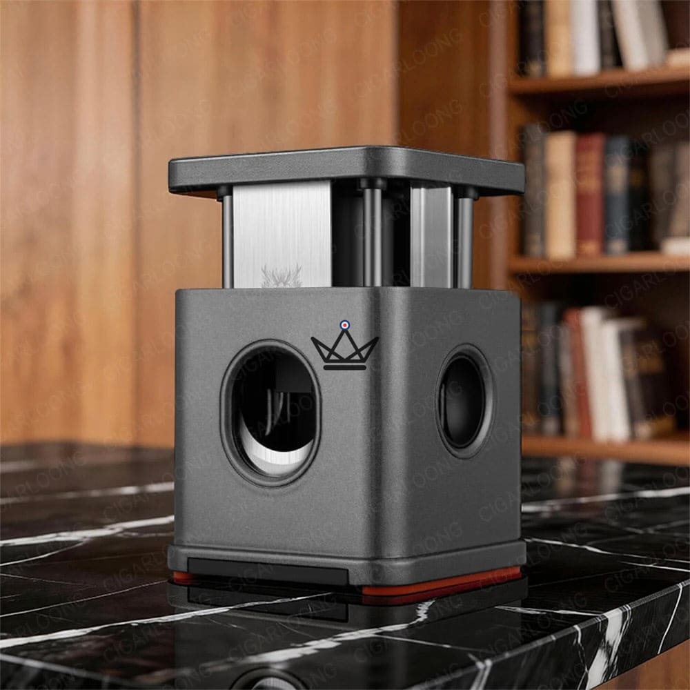 Dragon Town Cube Desktop Cigar Cutter — 3 Cuts — view 9