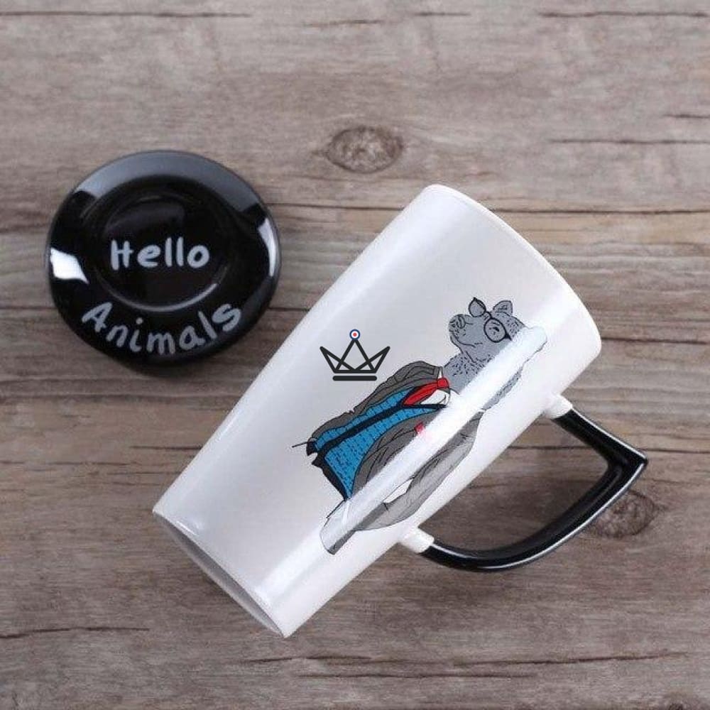 Mug de porcelana - Corny B. — vista 4