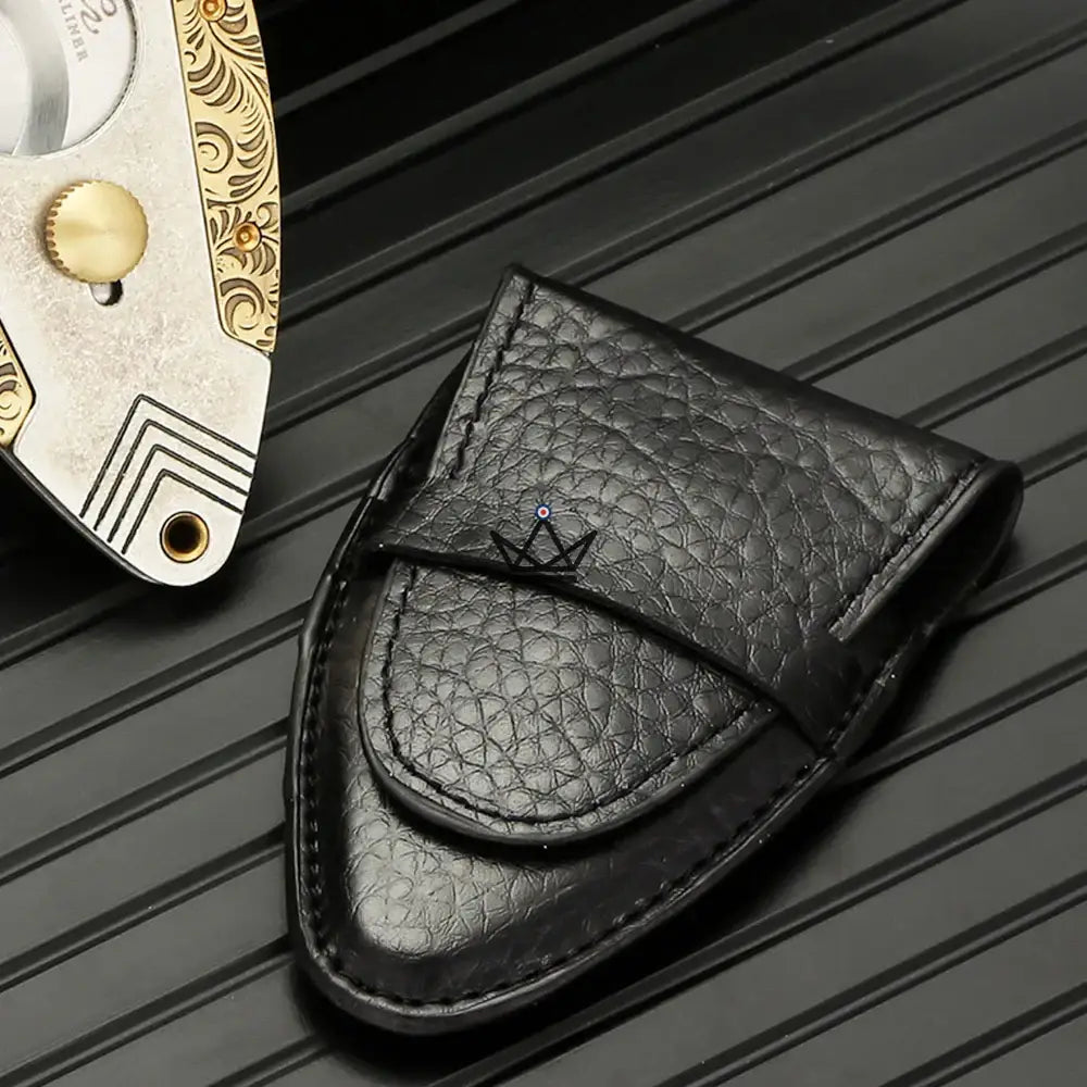 Coupe-Cigare Nyfe Heritage — Guillotine Double Lame Acier Inoxydable, Finition Or & Argent, 58 Ring Gauge, Coffret Élégant Inclus — image 5