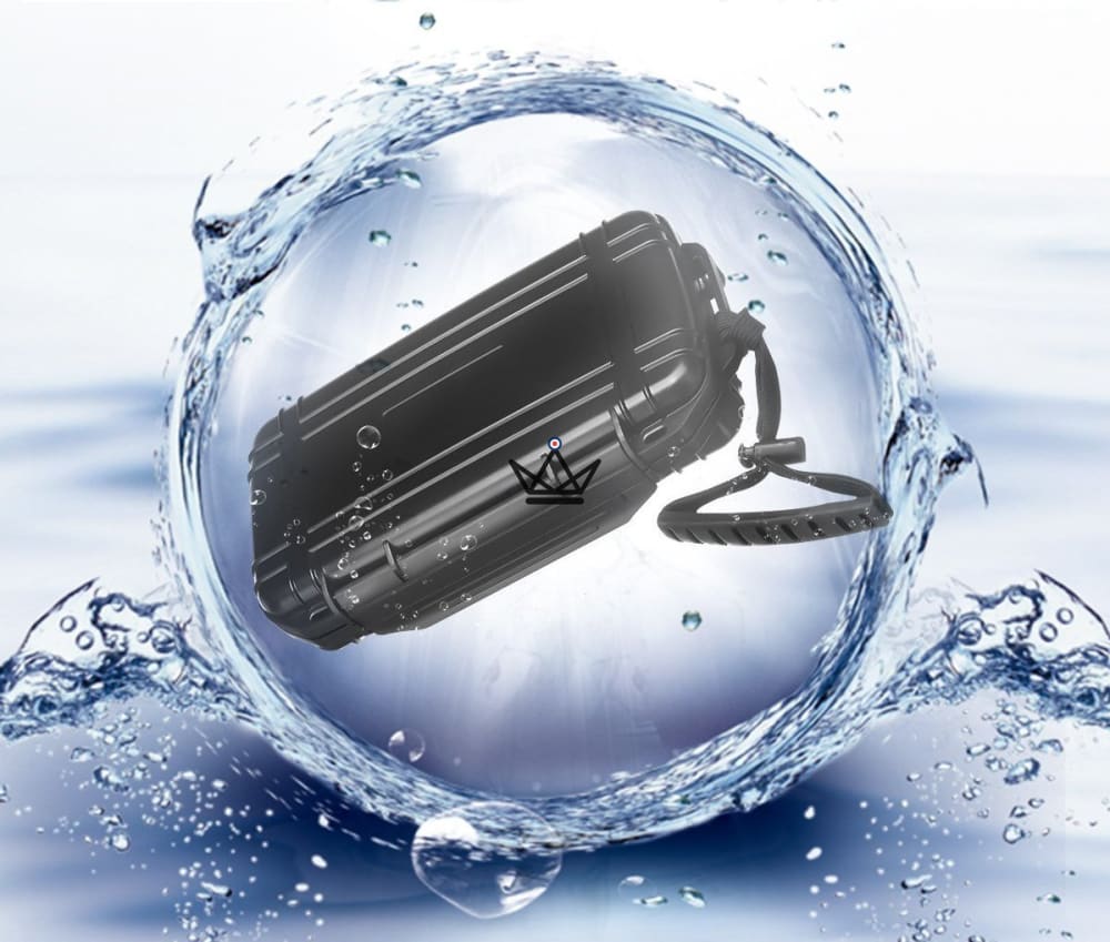 KEVO 5 Travel Humidor — Shockproof ABS, IP68 waterproof, 1-ton resistance, 5 cigars — view 3