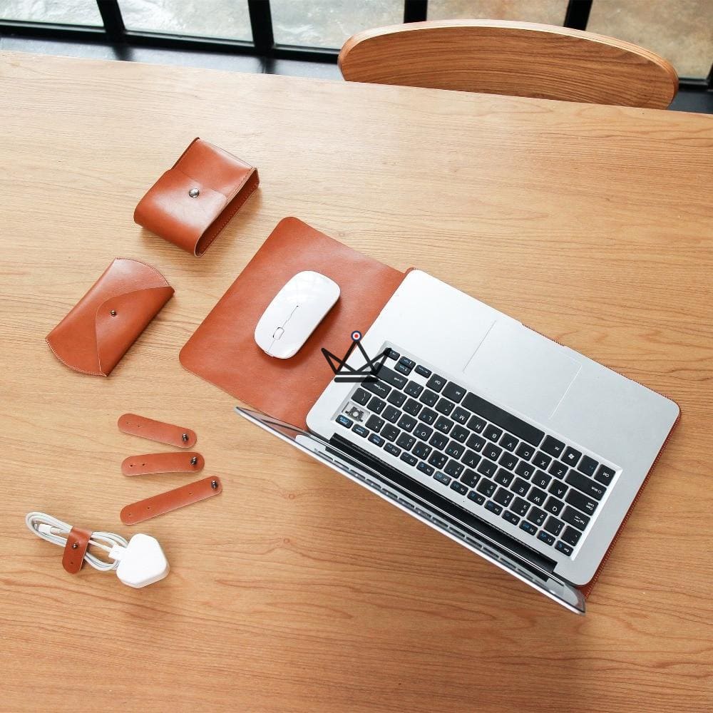 PU Leather Sleeve for MacBook - MIKA — vista 2