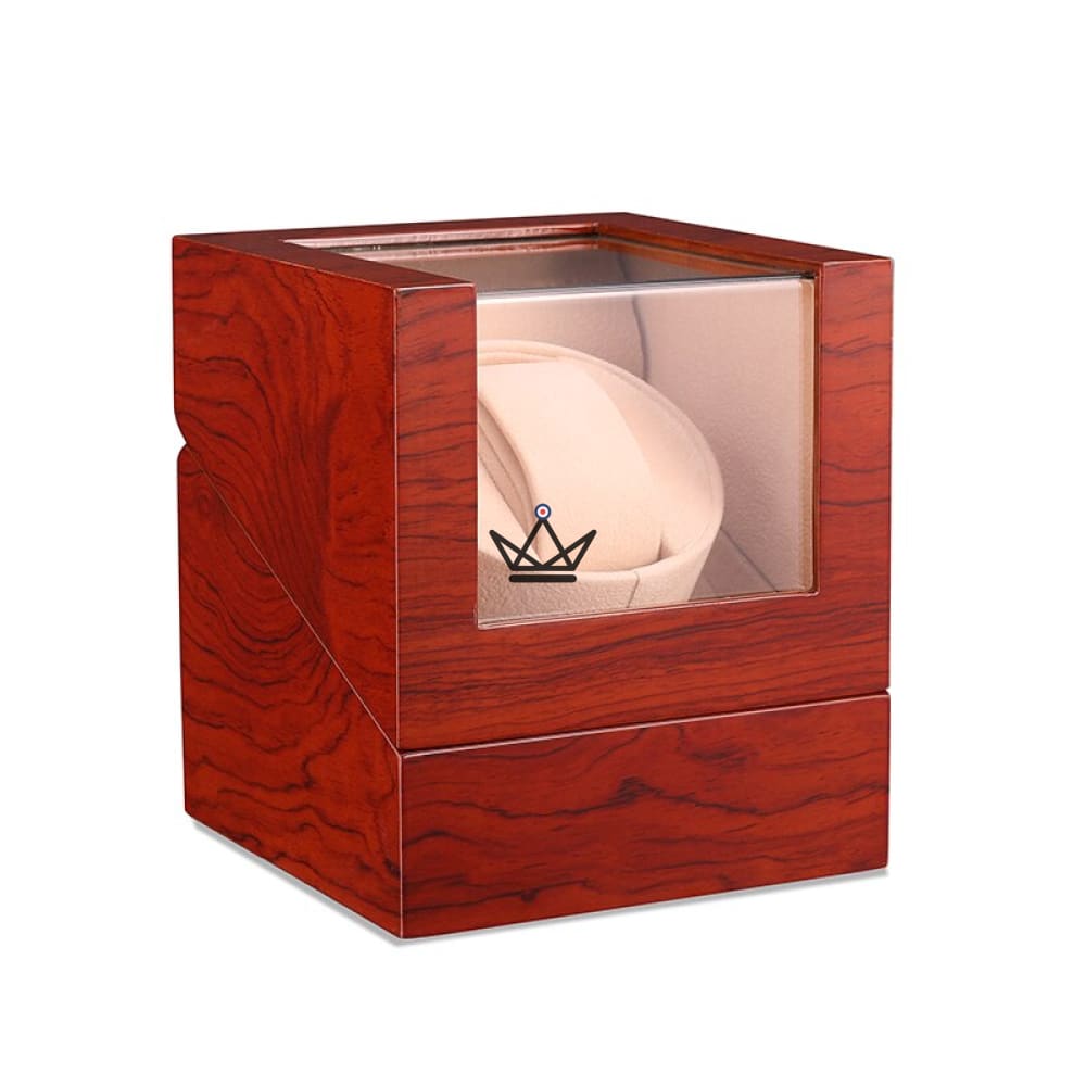 TANKER Automatic Watch Winder — Lacquered Wood, Mabuchi Motor, 3 Finishes — view 5