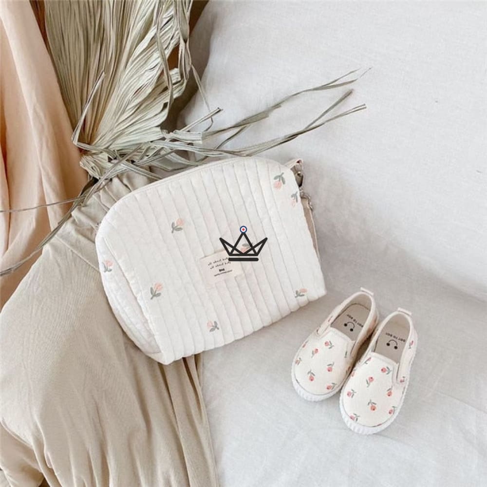 Maternity / changing bag for stroller - OUATS — tulips / Small size
