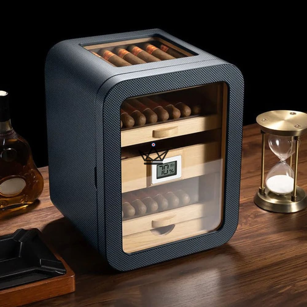 Zigarrenhumidor EAMES Edition — 110 Zigarren, Zeder, Hygrometer | Klassisch & Visionär – Ansicht 6
