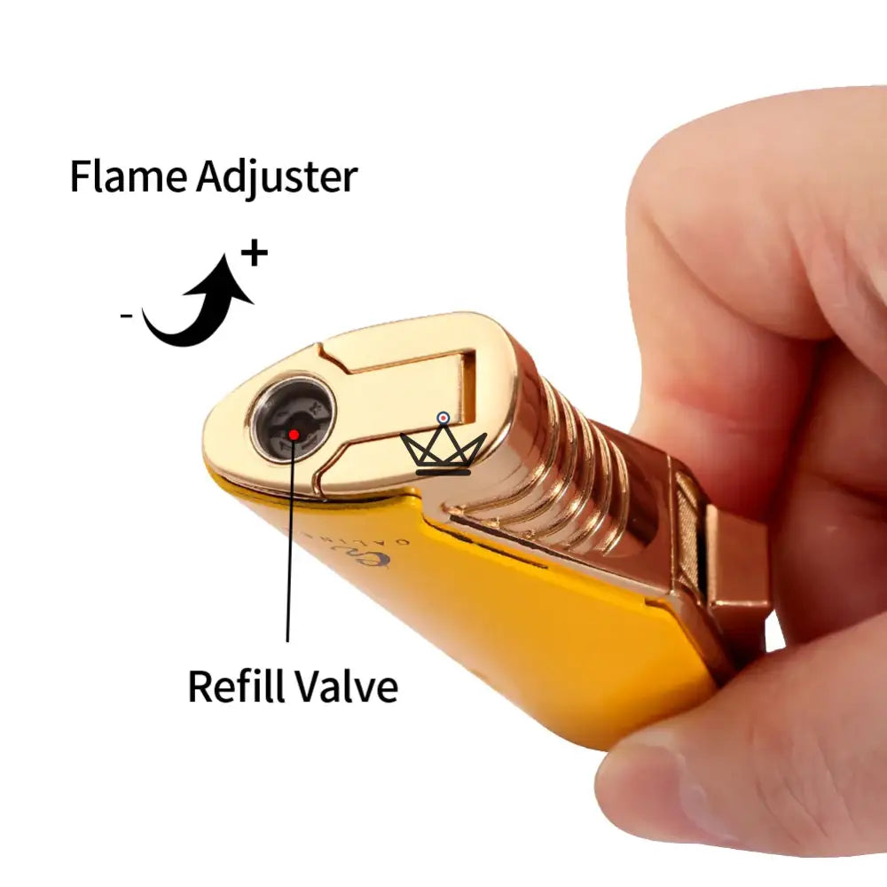 WAGNER Cigar Lighter — 3 Adjustable Jet Flames, 4 Colors | Elegant Cigar Gift Box — view 8