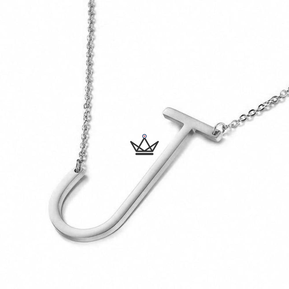 Collar MA-JUSCULE — J / Oro
