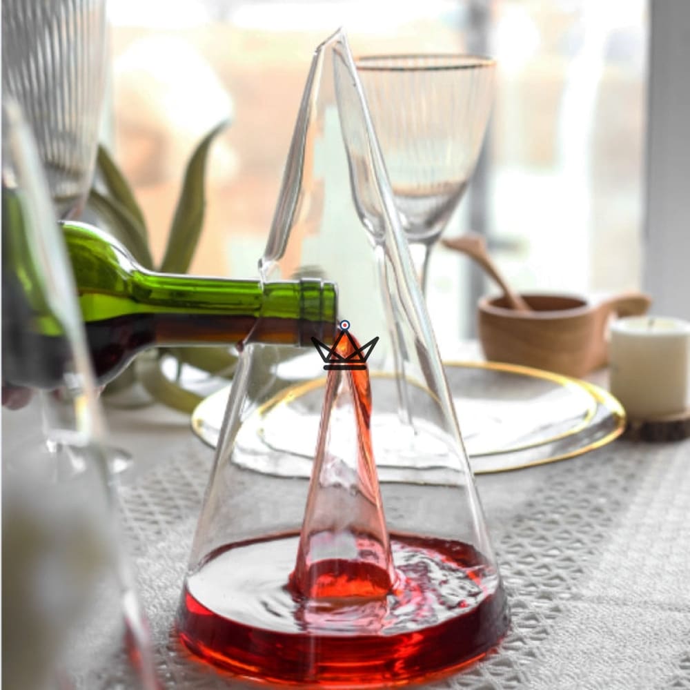 Pirámid carafe de vino / decantador - YUCATAN - vista 5