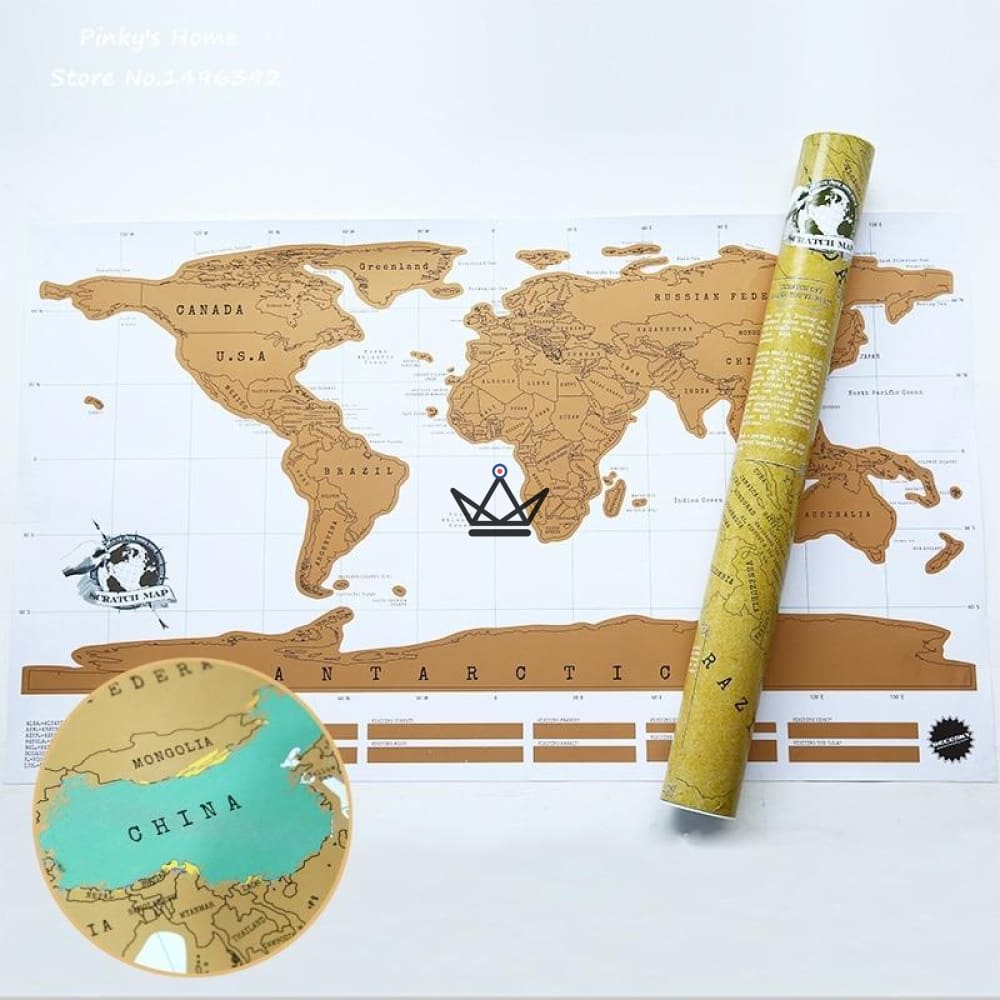 Saque el mapa mundial - Vintage 88 x 52 cm Saque el mapa mundial - Vintage 88 x 52 cm