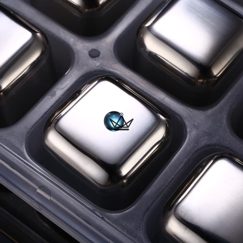 Cubo de hielo de acero inoxidable reutilizable — vista 4