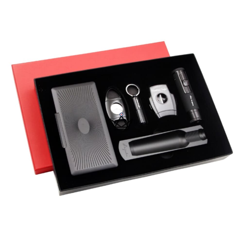 Paquete completo de cigarros HADES: acero de 7 piezas, estuche personalizable grabado con láser | Regalo De Cigarro Paquete completo de cigarros HADES: acero de 7 piezas, estuche personalizable grabado con láser | Regalo De Cigarro