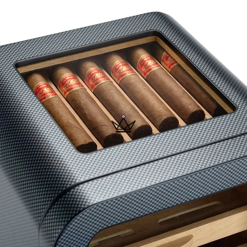 Zigarrenhumidor EAMES Edition — 110 Zigarren, Zeder, Hygrometer | Klassisch & Visionär – Ansicht 7