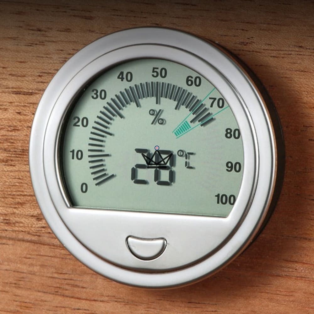 TESLA Electronic Cigar Hygrometer — Maximum Accuracy, Humidity & Temperature — view 6