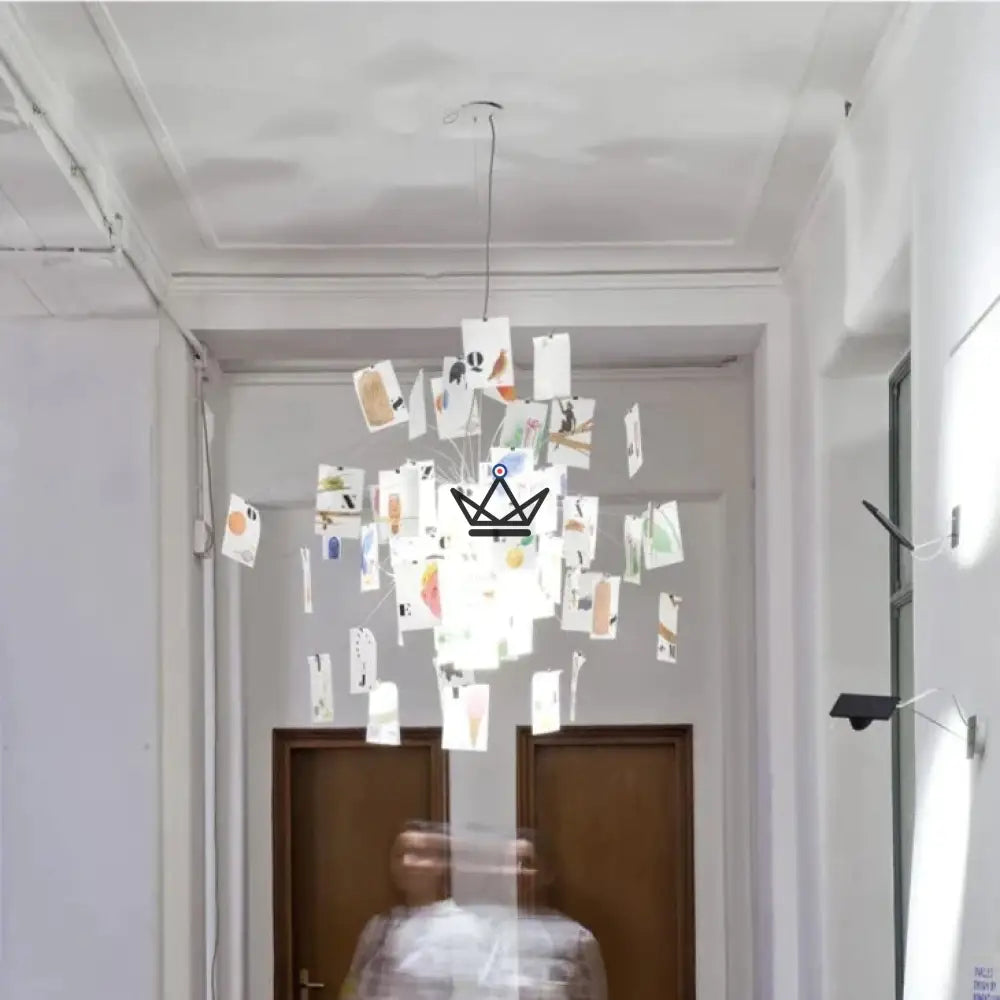 Chandelier suspension Lighting - Zettel Style Memosphere — view 21