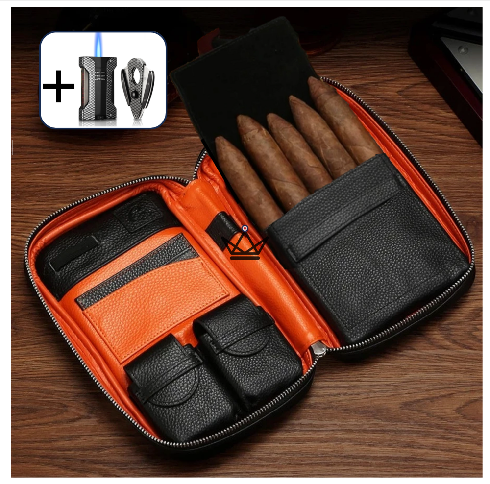 Piel Viaje Humidor - Espectrum Style - vista 17