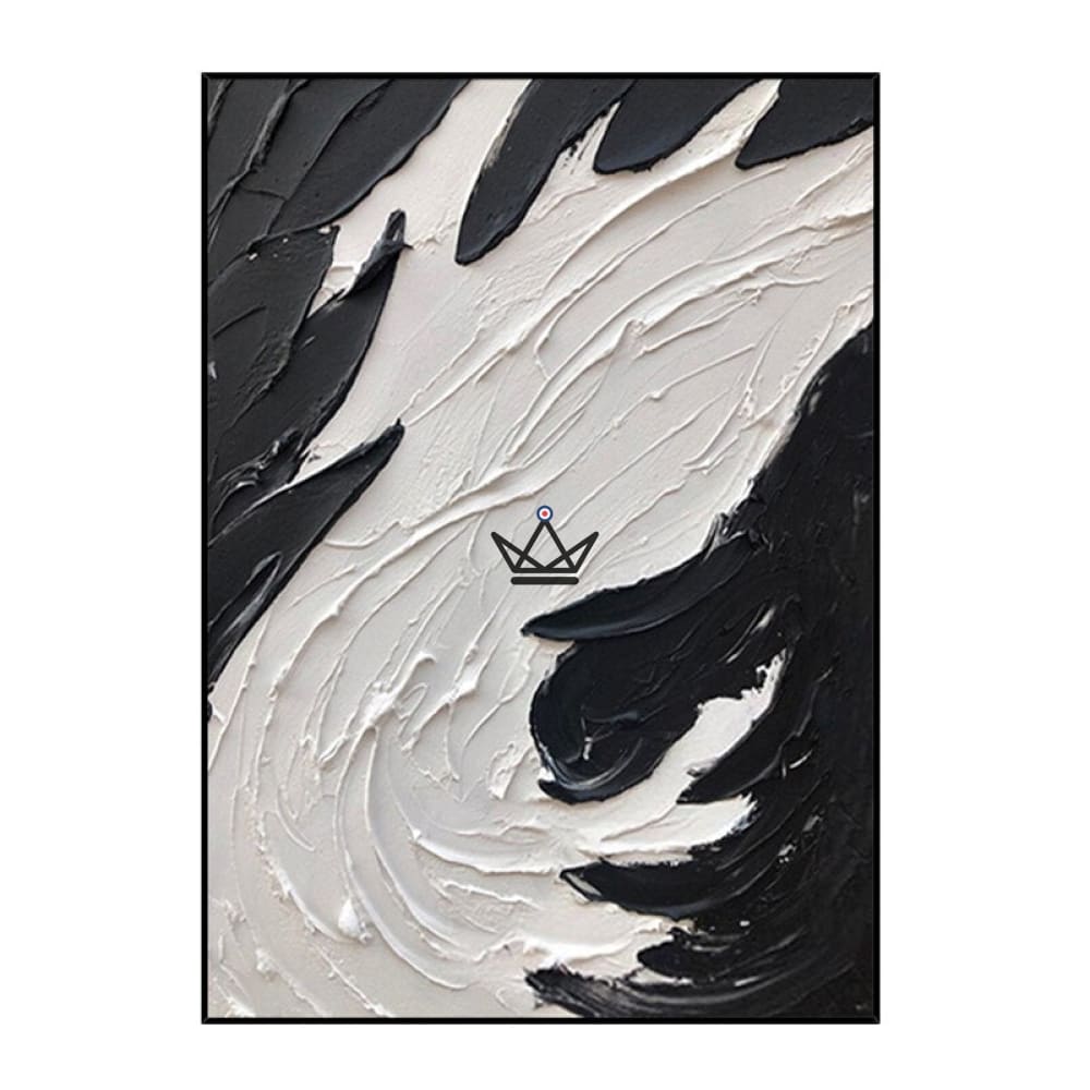 XXL oil painting on canvas - Undulating abstraction — view 12