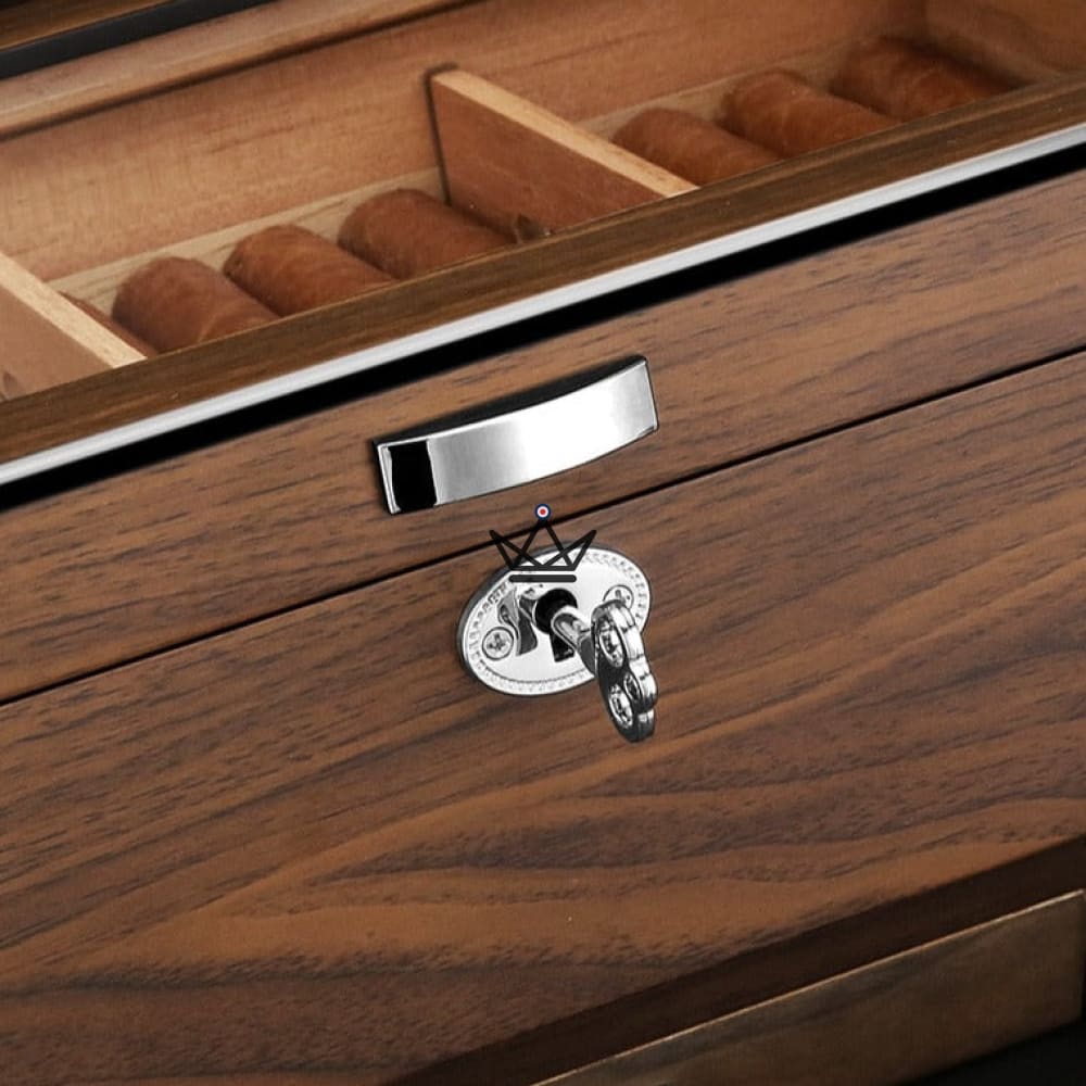 Humidor KHEOPS Century lackiert Zeder 80 Zigarren | Atelier Atypique – Ansicht 3