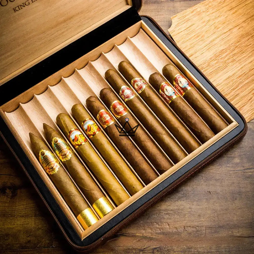 Lederhumidor - WALLY Lederhumidor - WALLY