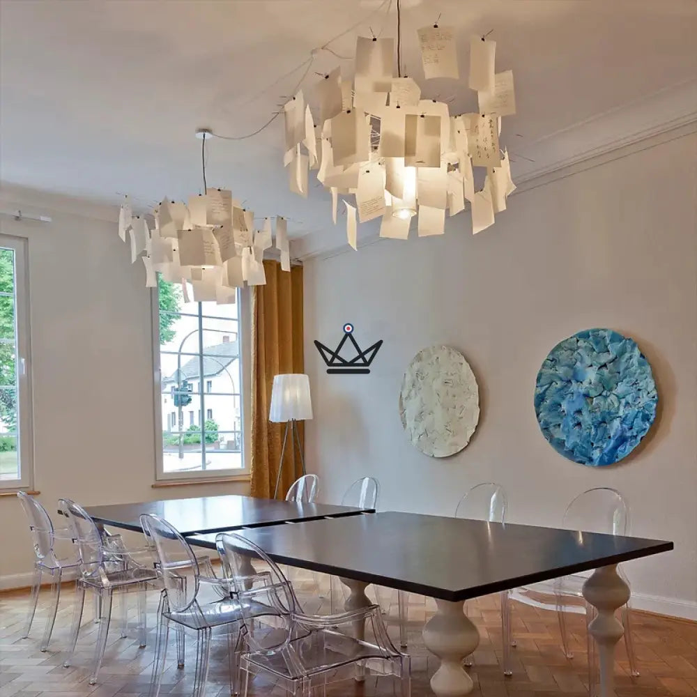 Chandelier suspension Lighting - Zettel Style Memosphere — view 6