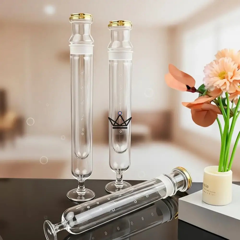 Infusio Flûtae — Zigarren-Infuser in Flötenform, integrierter Hygrometer | Gold & Silber – Ansicht 6