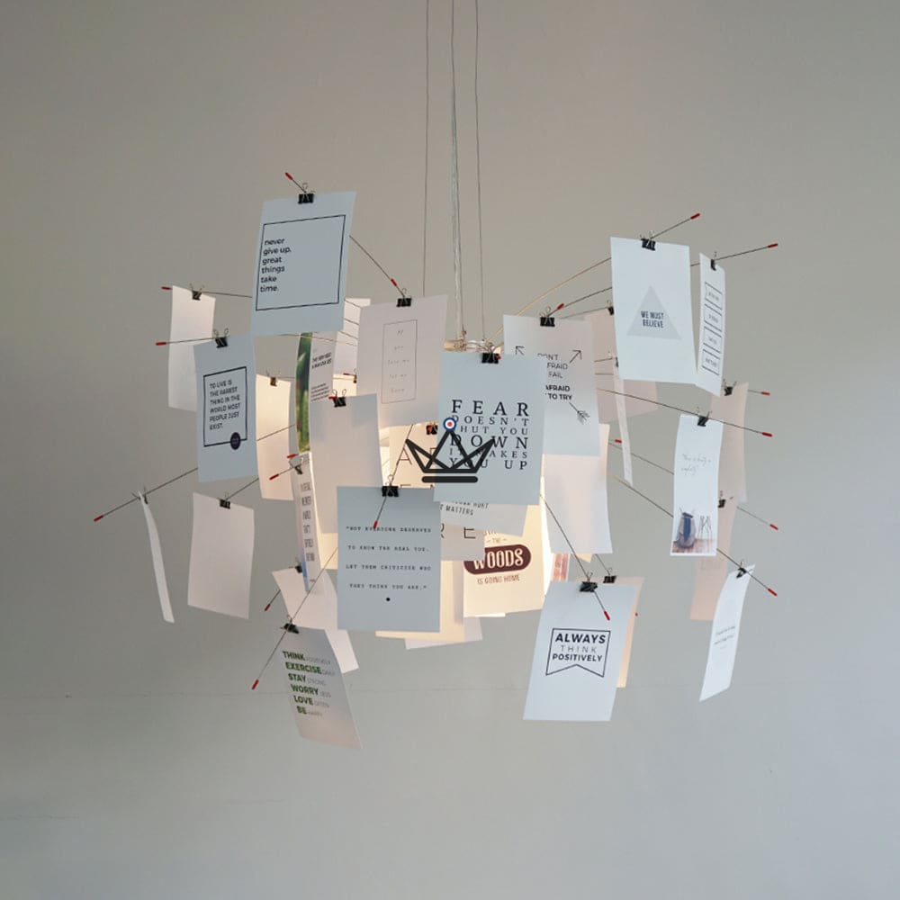 Kronleuchter-Aufhängung Beleuchtung - Zettel Style Memosphere – Ansicht 10