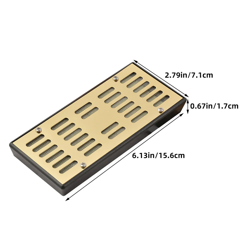Zigarrenbefeuchter QUORUM CELL – Oasis-Schaum, Metallfront | Zigarrenhumidor – Ansicht 6