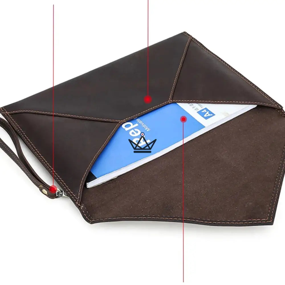 Personalisierbare MacBook-Hülle aus Leder – Voyageur Memento – Ansicht 6