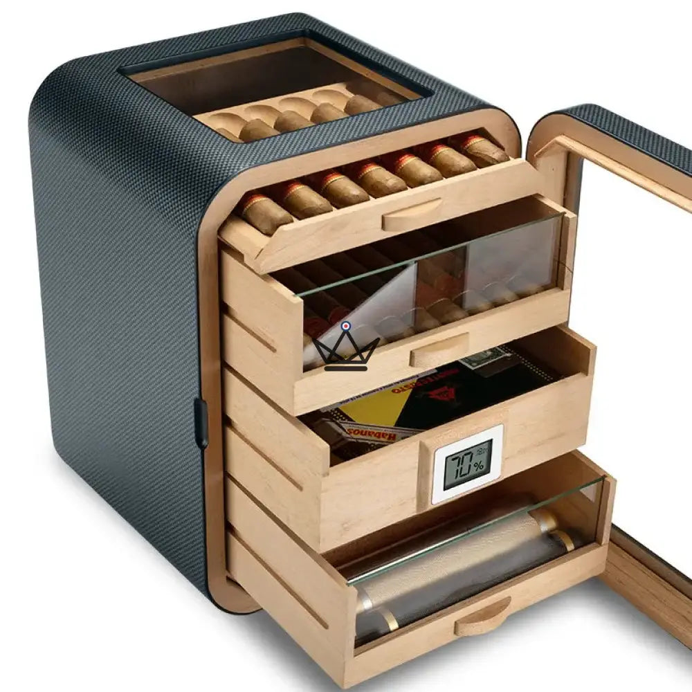 EAMES Edition Humidor — 110 Cigars, Cedar, Hygrometer | Classic & Visionary — view 11
