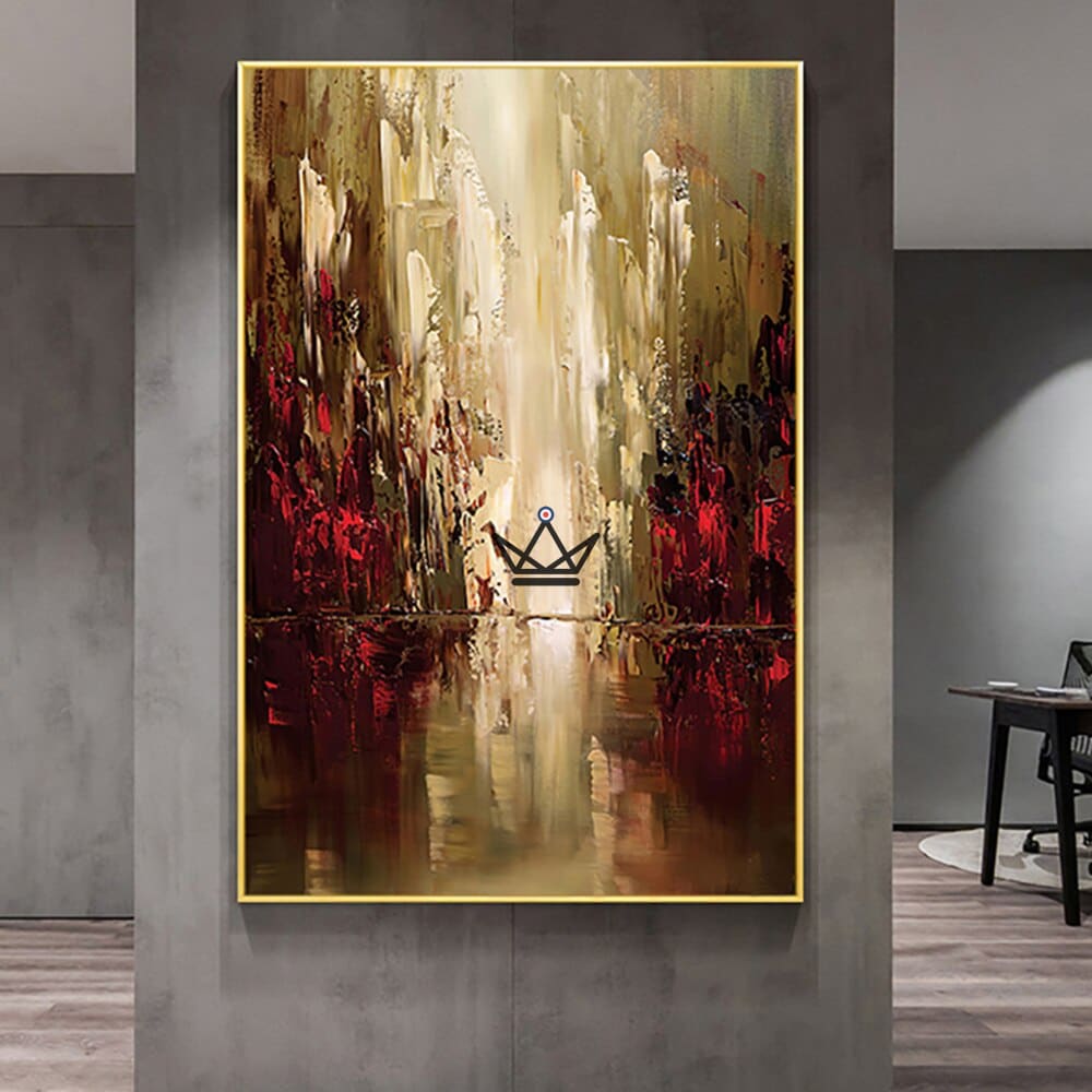 Oil painting on canvas XXL - Urban Reflections — view 7