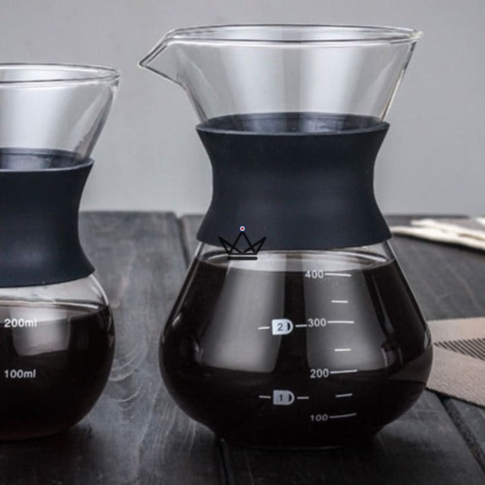 Chemex Style Slow Coffee Maker 400ml - 2 Colors — view 11