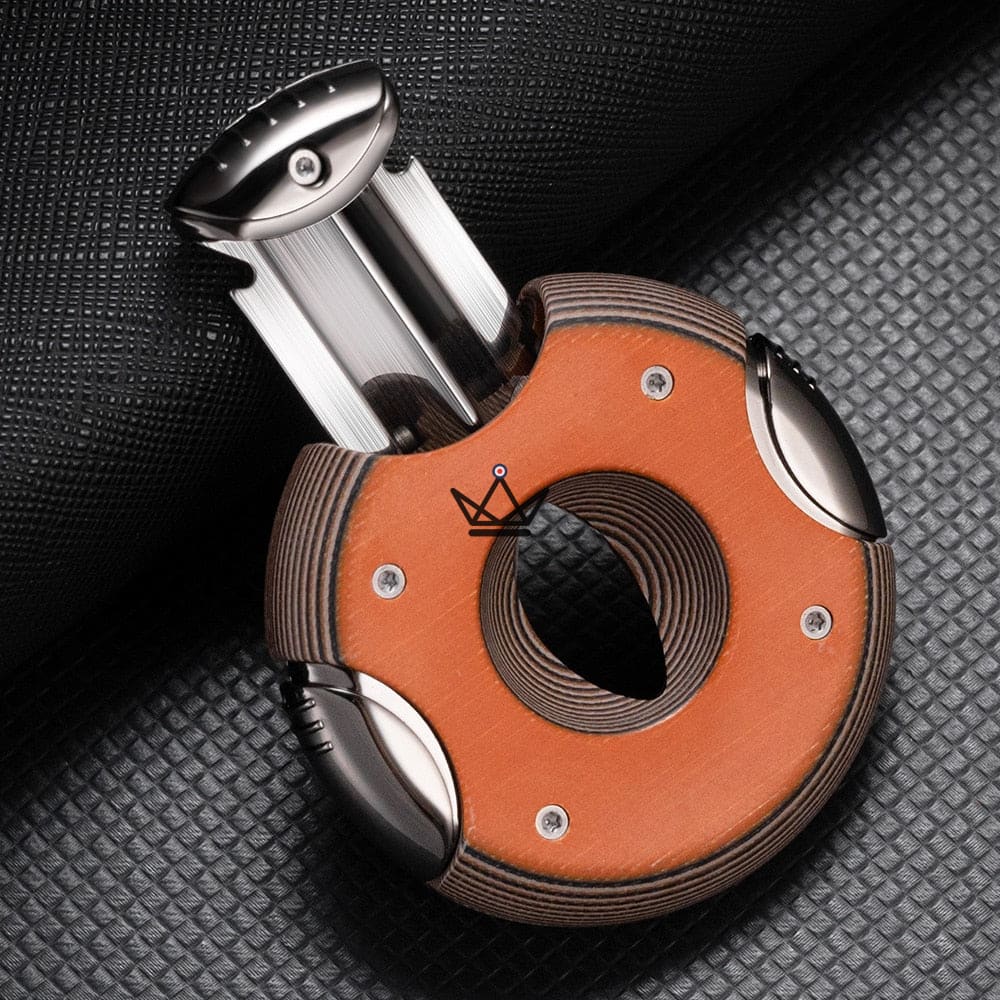 KUKLOS V-Cut Cigar Cutter — Premium Alloy, Precise Cut, 5 Colors | Includes Cigar Gift Box — view 7