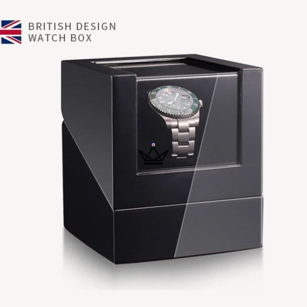 TANKER Automatic Watch Winder — Lacquered Wood, Mabuchi Motor, 3 Finishes — view 4