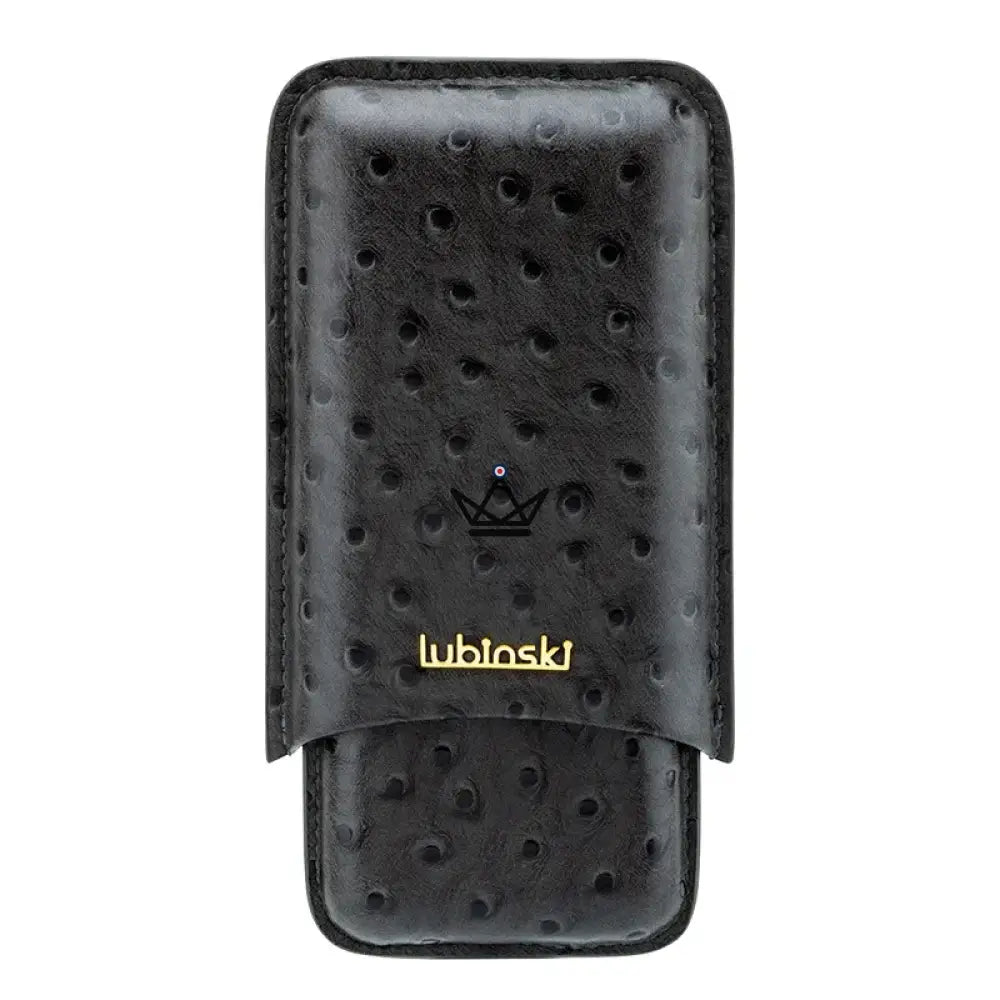 Leonidas Edition cigar case — cowhide leather, 3 Churchill & Robusto cigars, 5 finishes, gift box included — view 16