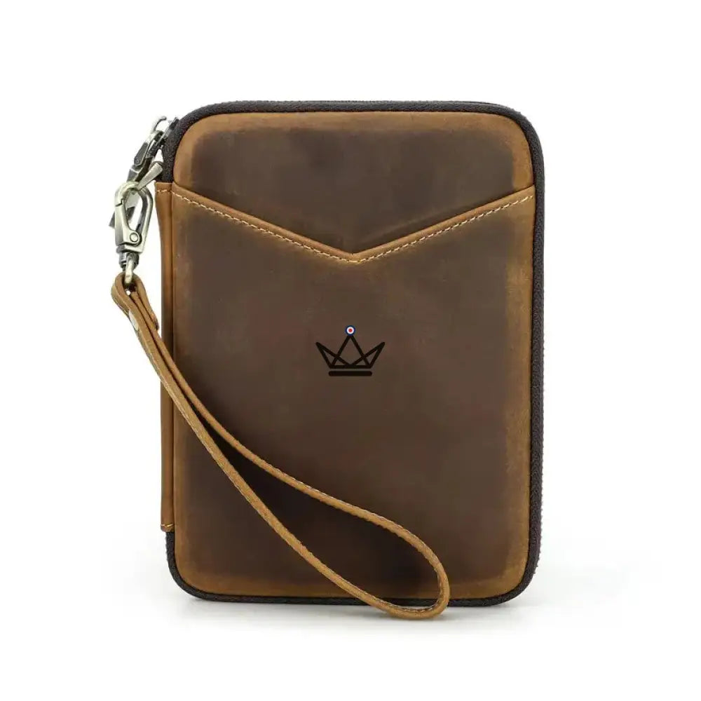 Leder-Taschenorganizer - Stifte & Notizbücher anpassbar - VOYAGEUR Plume – Ansicht 9