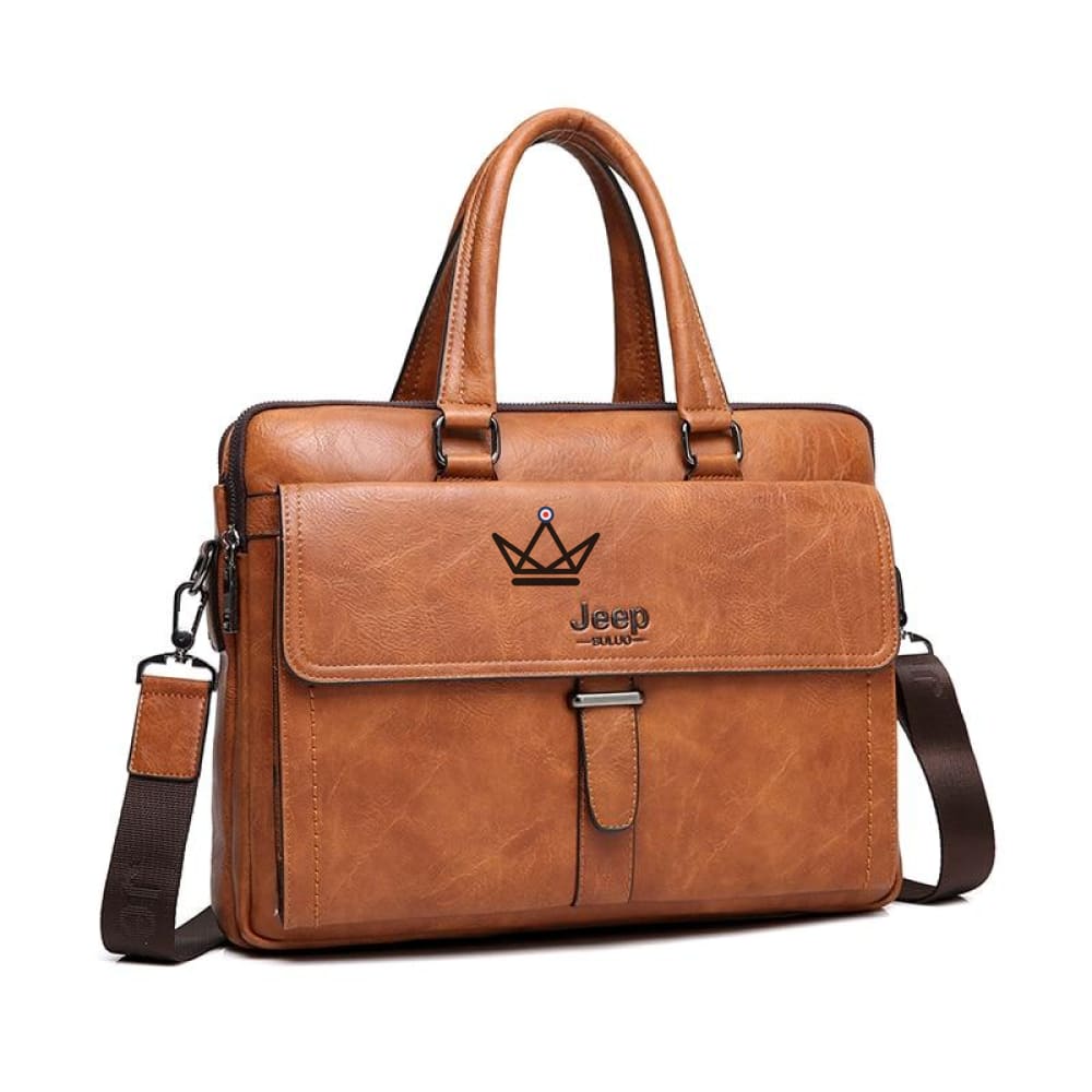 Bolsa de cuero vintage - JEEP — vista 4